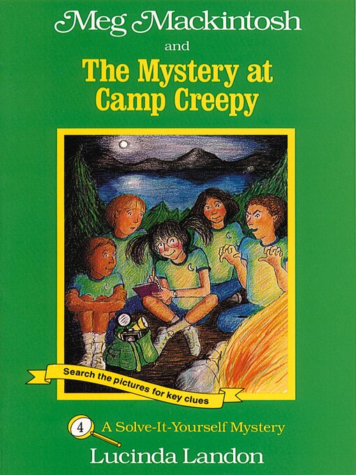 Cover image for Meg Mackintosh and the Mystery at Camp Creepy